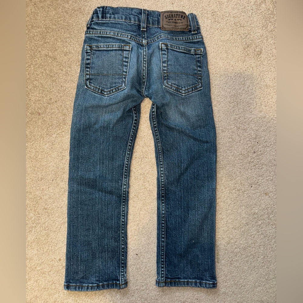 Boys Levi Strauss Jeans size 6 Regular - Picture 4 of 4